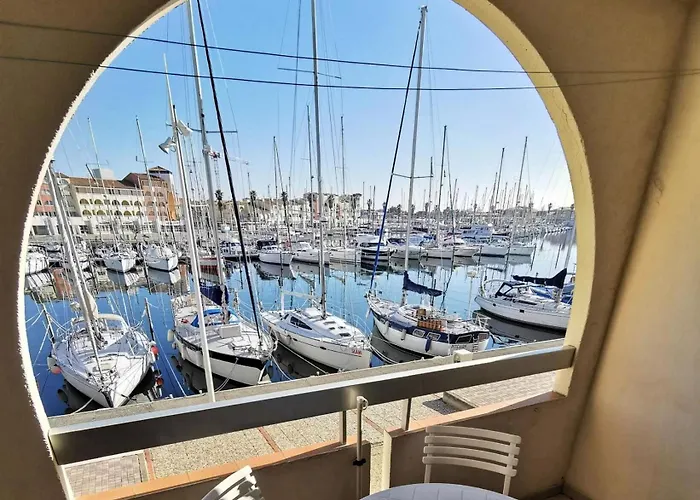 Daire Terrasses De La Mediterranee 1 - 2 Pieces 4 Couchages Port Mae-5654 Leucate